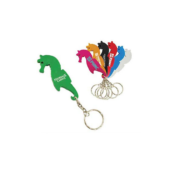 Seahorse shaped bottle opener