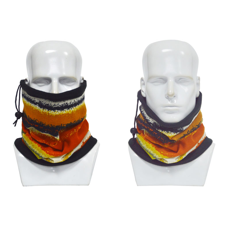 Tubular fleece neck warmer