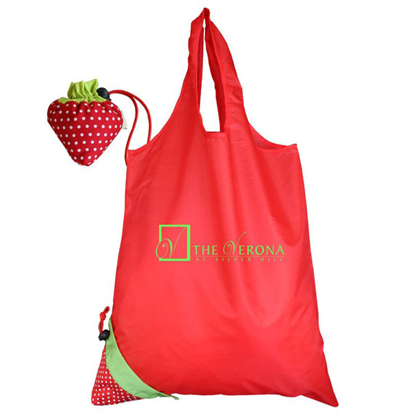 Strawberry shopping bag