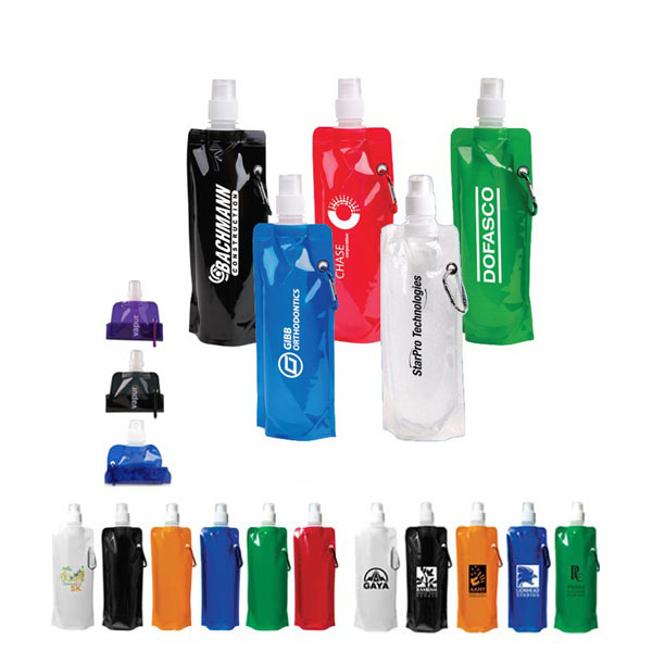 16oz Foldable water bottle