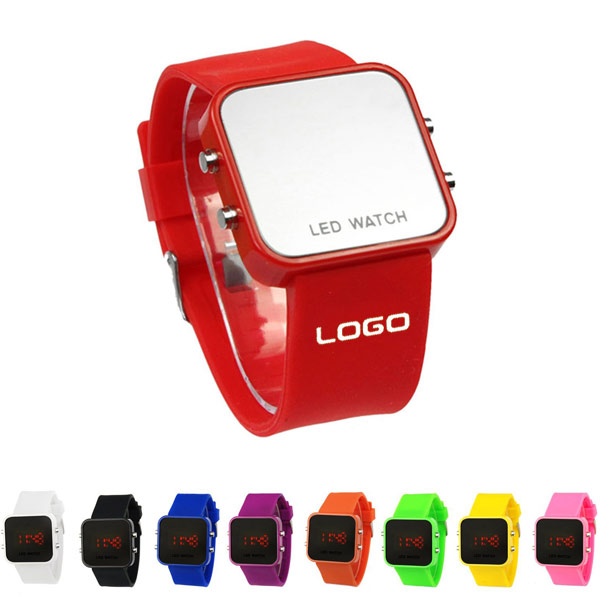 Silicone LED watch