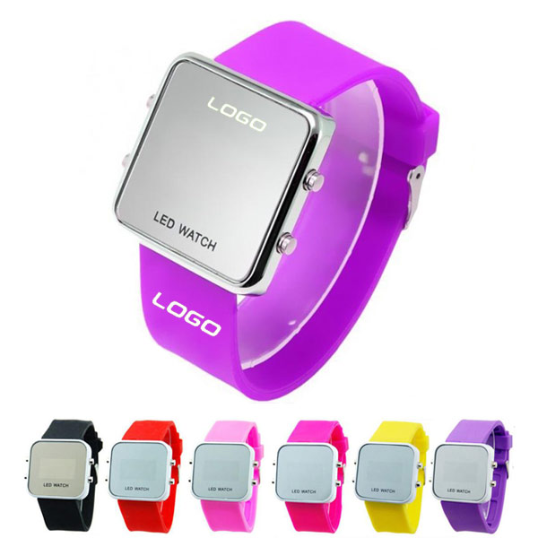 Silicone LED watch