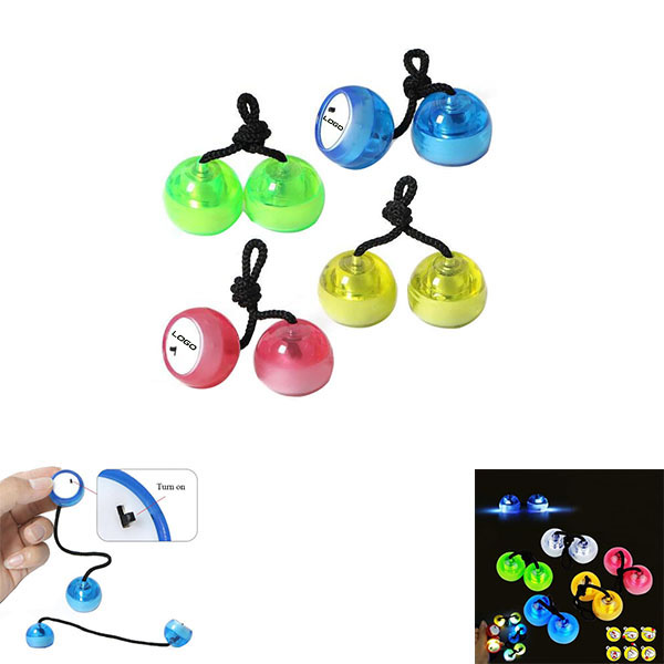 LED finger yoyo ball