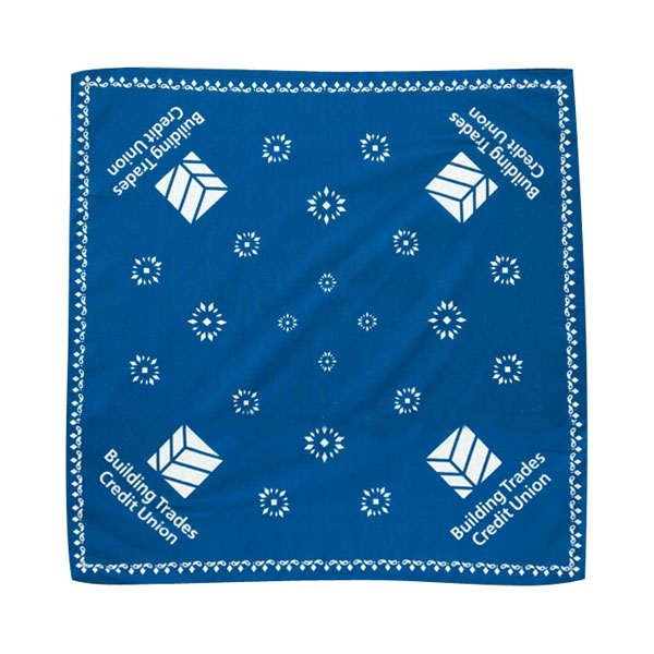 Square cotton bandana