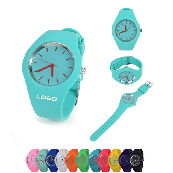 Jelly silicone watch