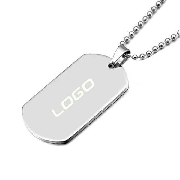 Metal pet tag