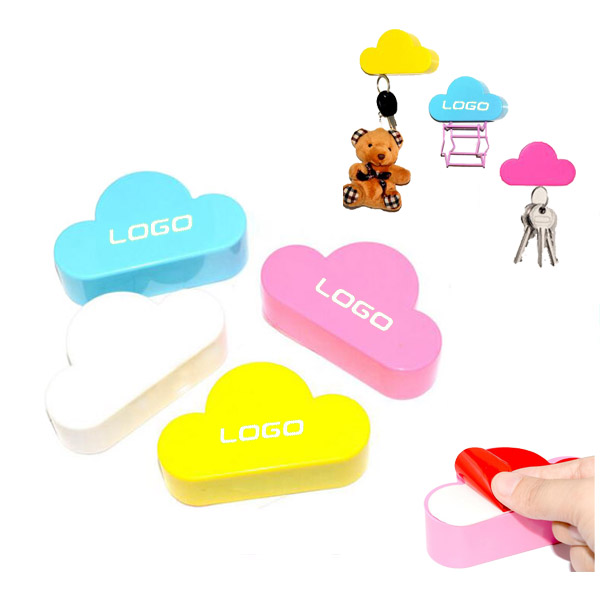 Cloud shaped magnetic key holder