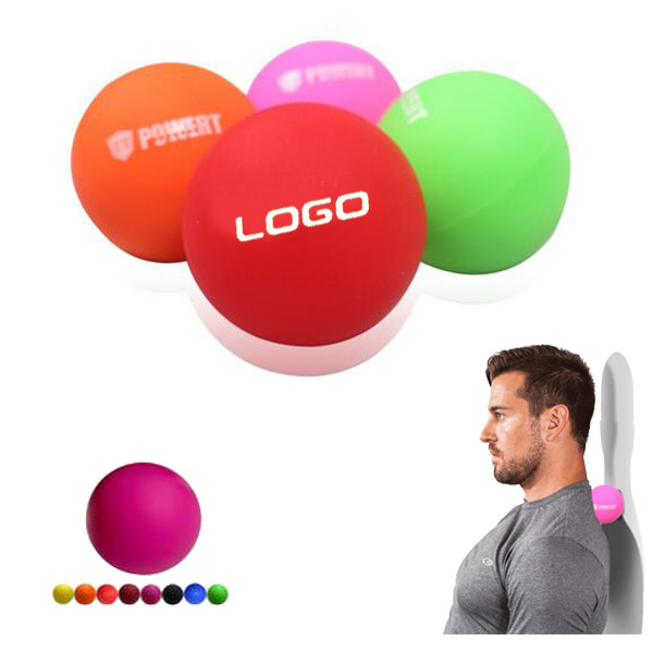 Rubber massage ball