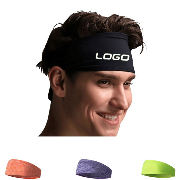 Sport elastic sweat headband