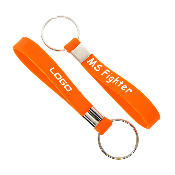 Silicone Bracelet Keychain