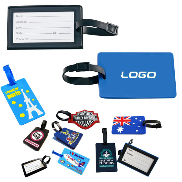 PVC luggage tag