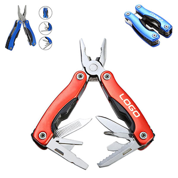 Multifunctional folding pliers