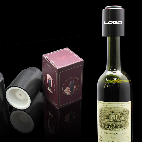 Vacuum wine stopper cap