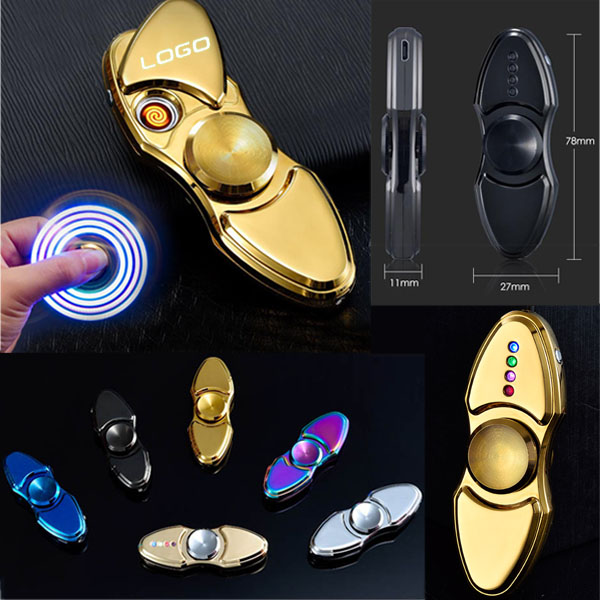 Handy Spinner USB Rechargeable Lighter