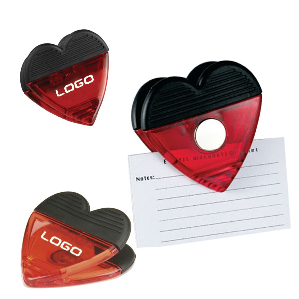 Heart Shaped Memo Clip