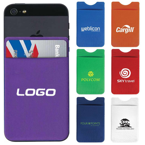 Lycra phone wallet